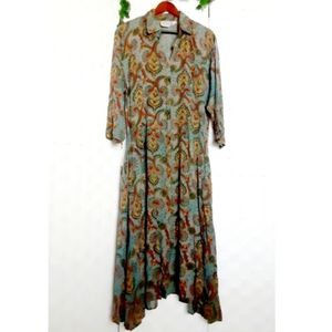 Passports of Pier 1 Imports Assymetric Print Dress